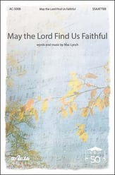 May the Lord Find Us Faithful SSAATTBB choral sheet music cover